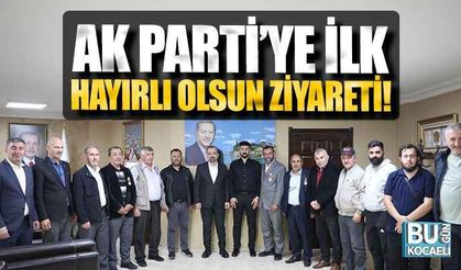 AK Parti’ye ilk hayırlı olsun ziyareti şehit yakınları ve gazilerden!